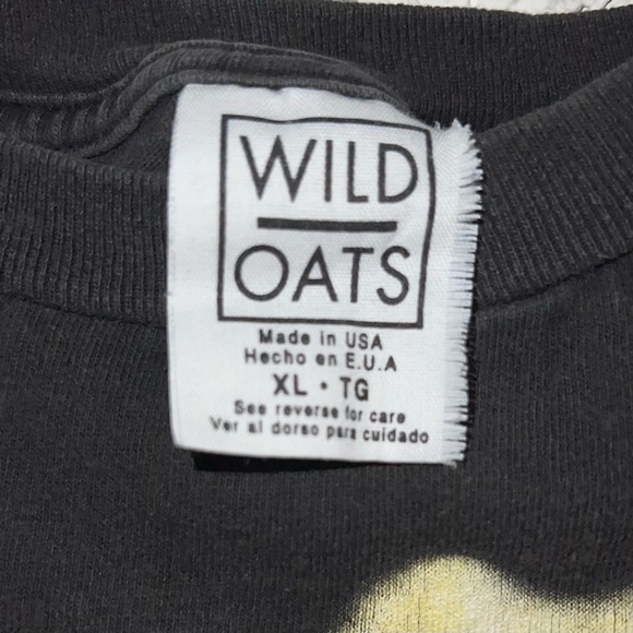 1996 Vintage The Cure Graphic T-Shirt Wild Oats (Single Stitched/Made in USA) - Picture 3 of 5